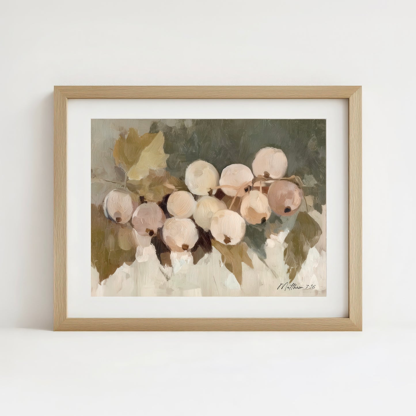 fruit of the spirit - grapes - print