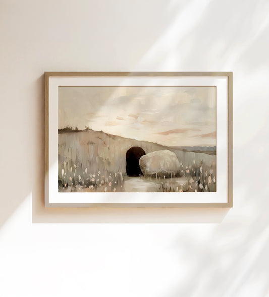 He Is Risen - print