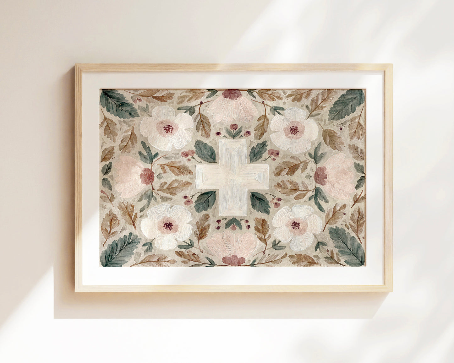 a christ centered home - garden (print)