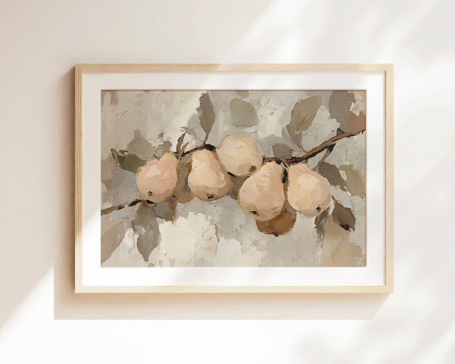 fruit of the spirit - pears - print