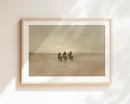 Three Wisemen - print