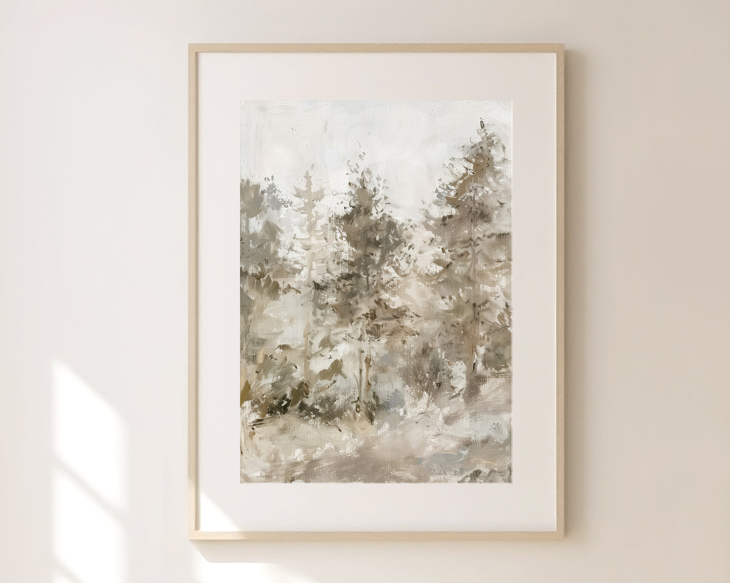 trees of the forest - print