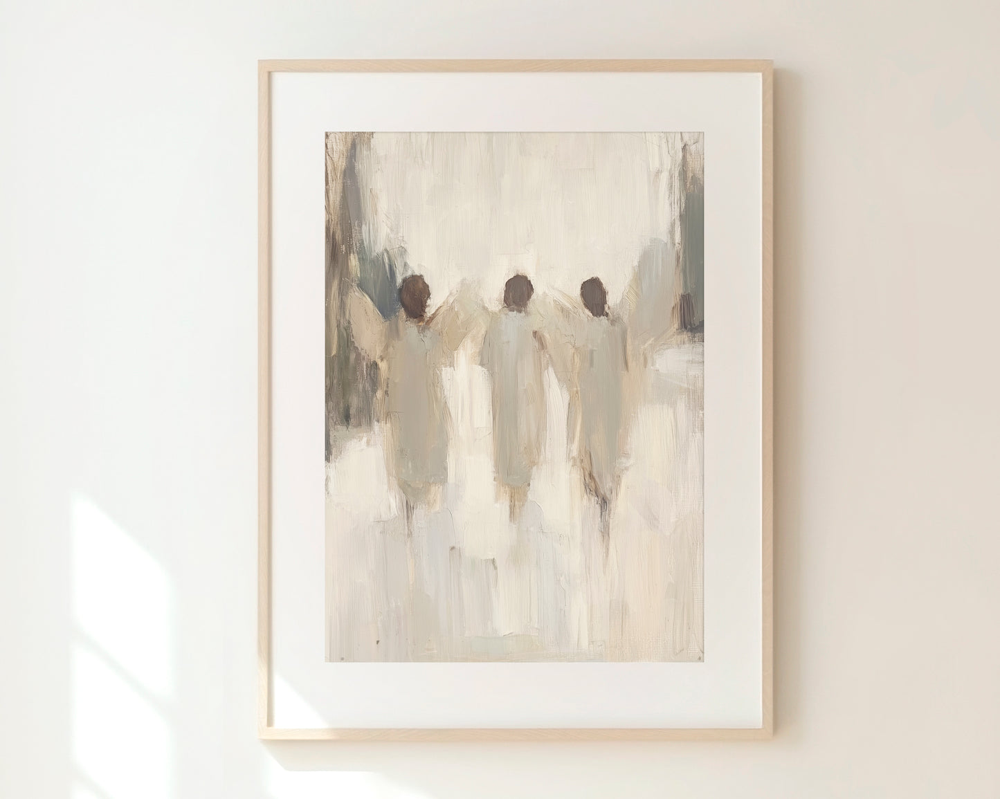 three angels - print