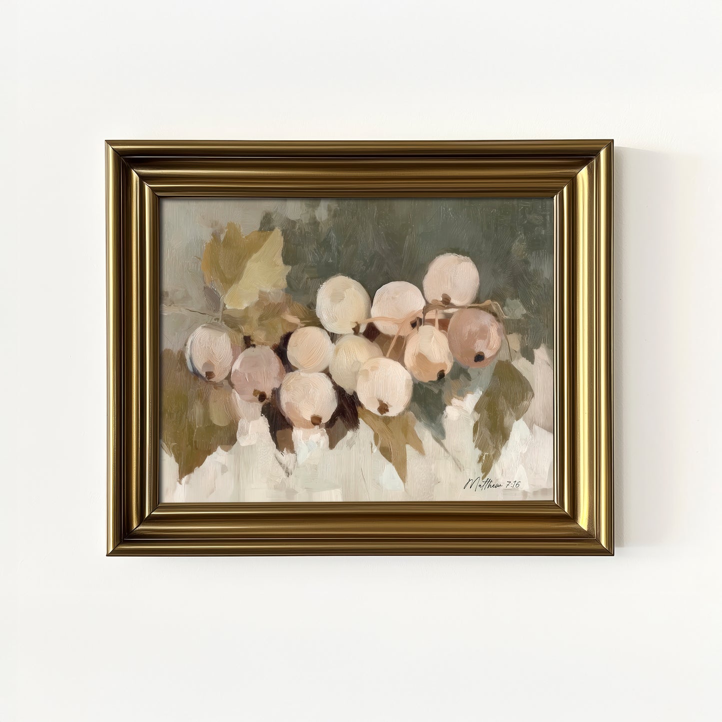 fruit of the spirit - grapes - print
