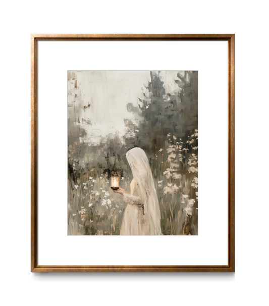 The Waiting Bride -print
