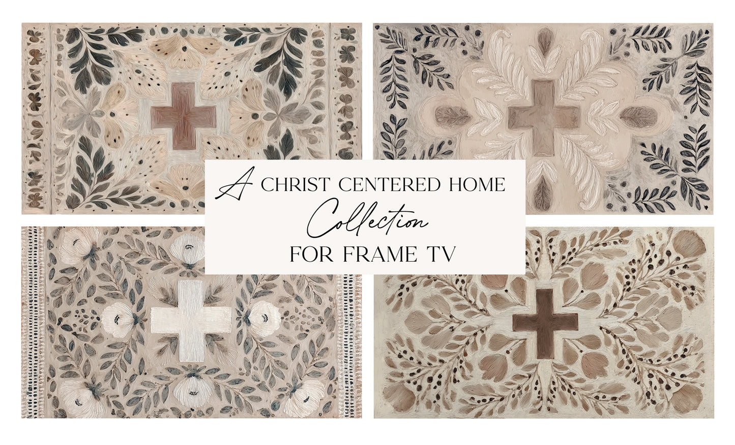 a christ centered home collection - digital download for frame tv