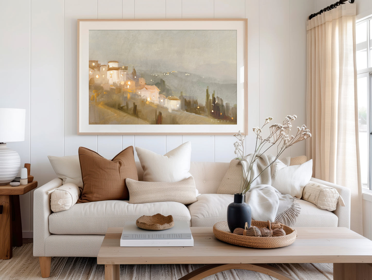 city on a hill- print