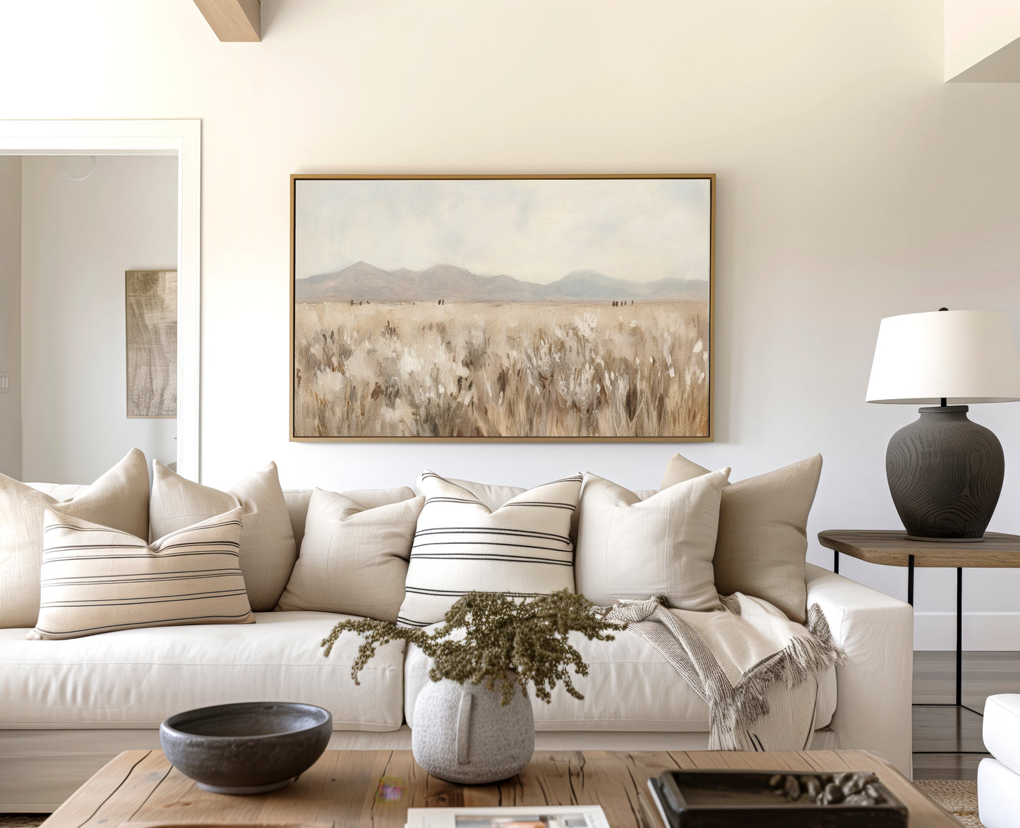 the desert - canvas