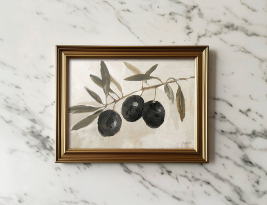 Fruit Of The Spirit, Olives - print