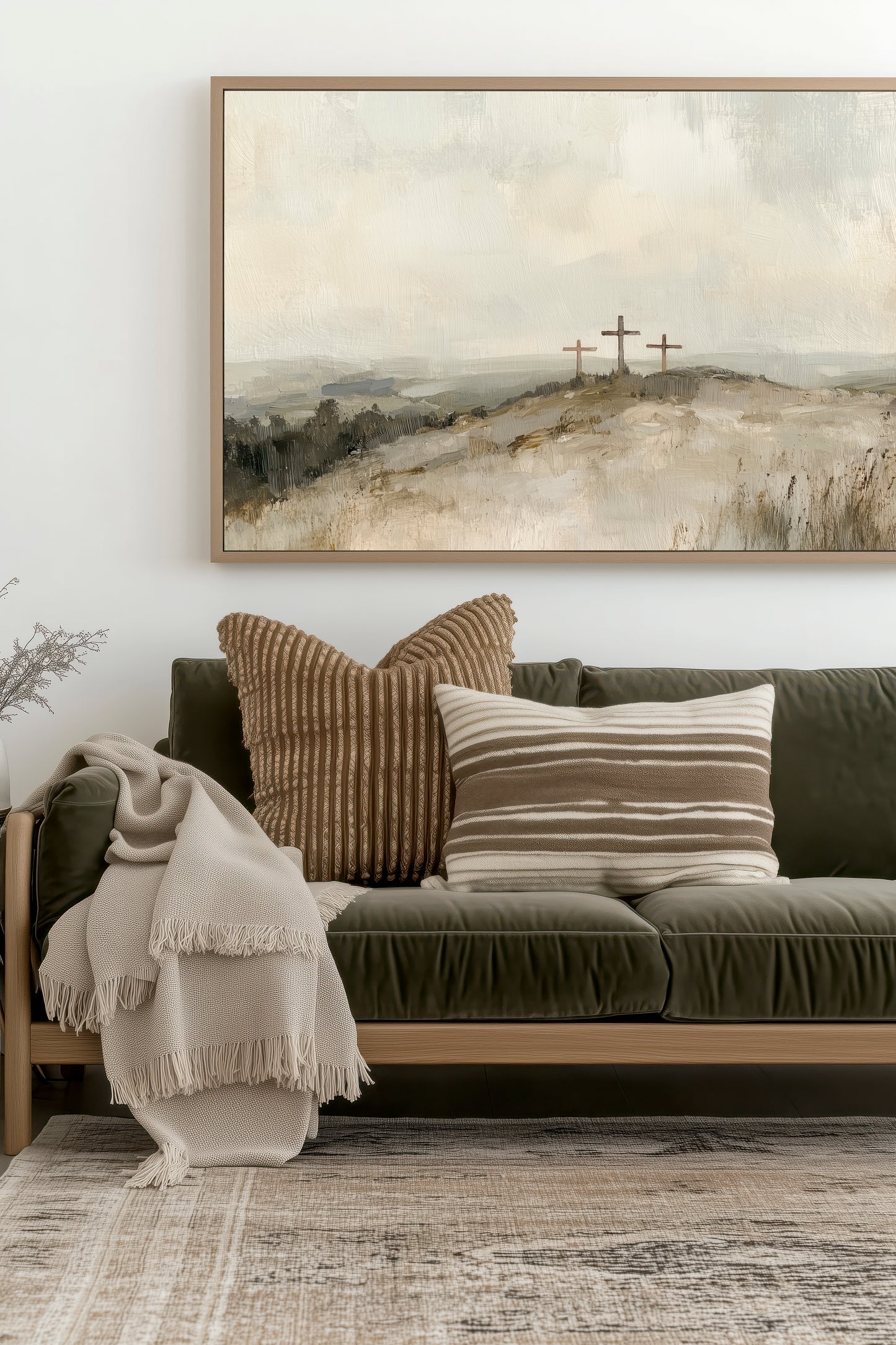 hill of redemption - canvas