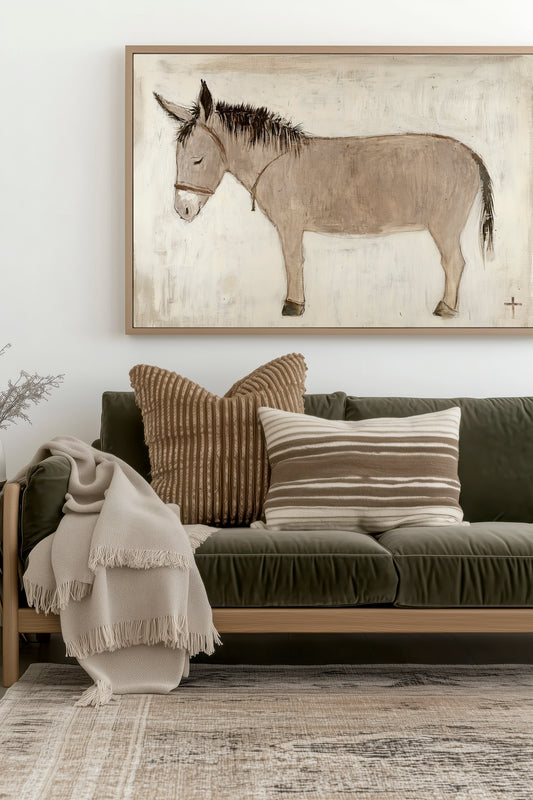 Donkey - canvas