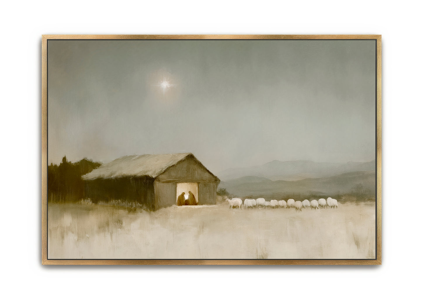 holy night - canvas