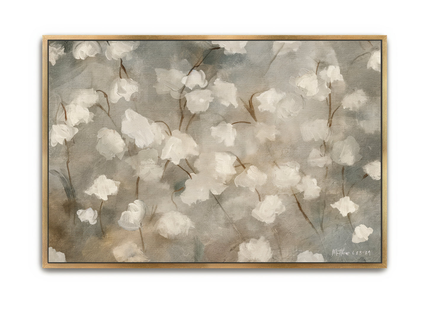 lily of the valley - canvas