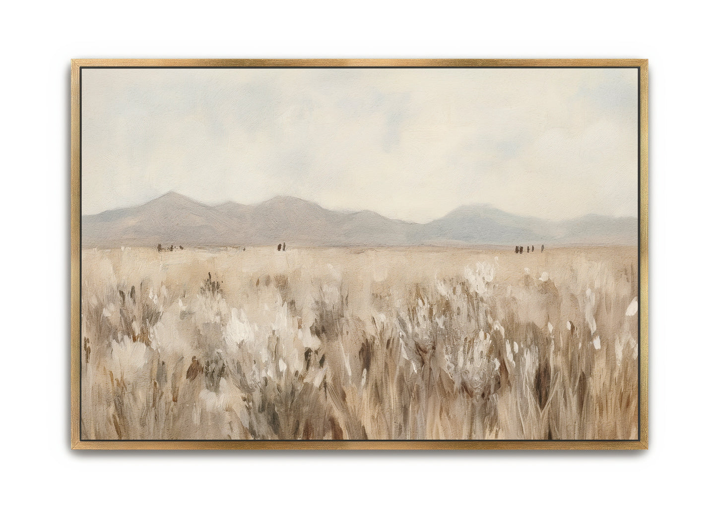 the desert - canvas