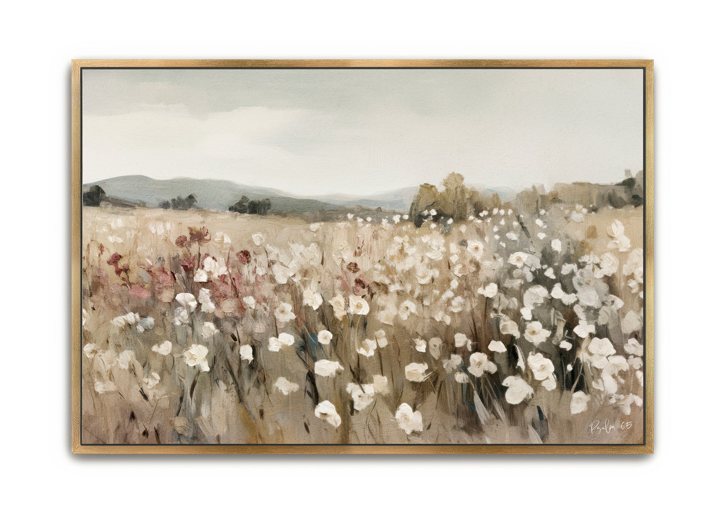 a meadow's praise - canvas