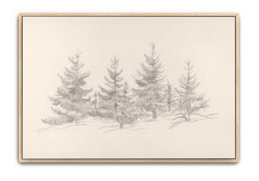 Cedars of Christmas - canvas