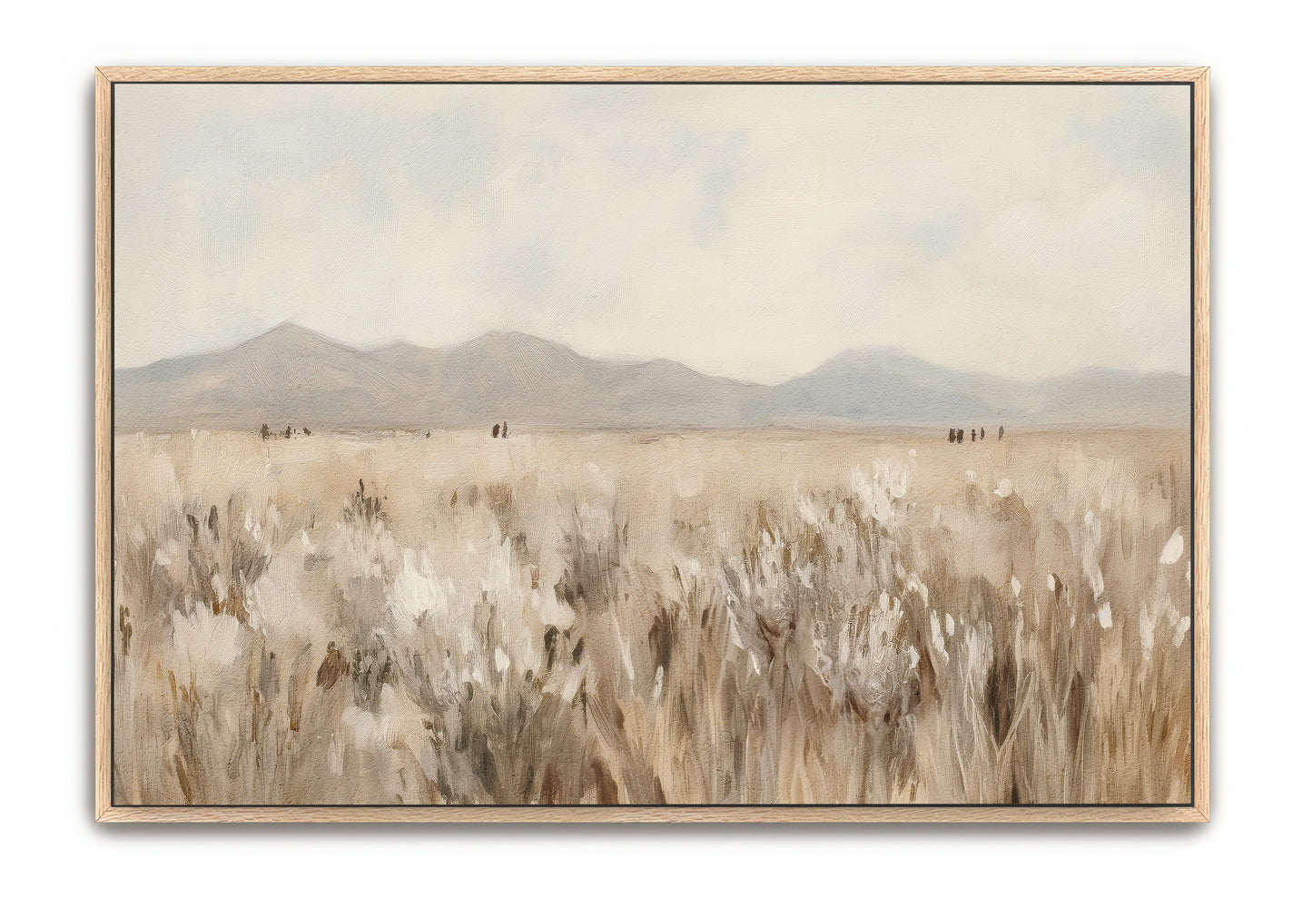 the desert - canvas