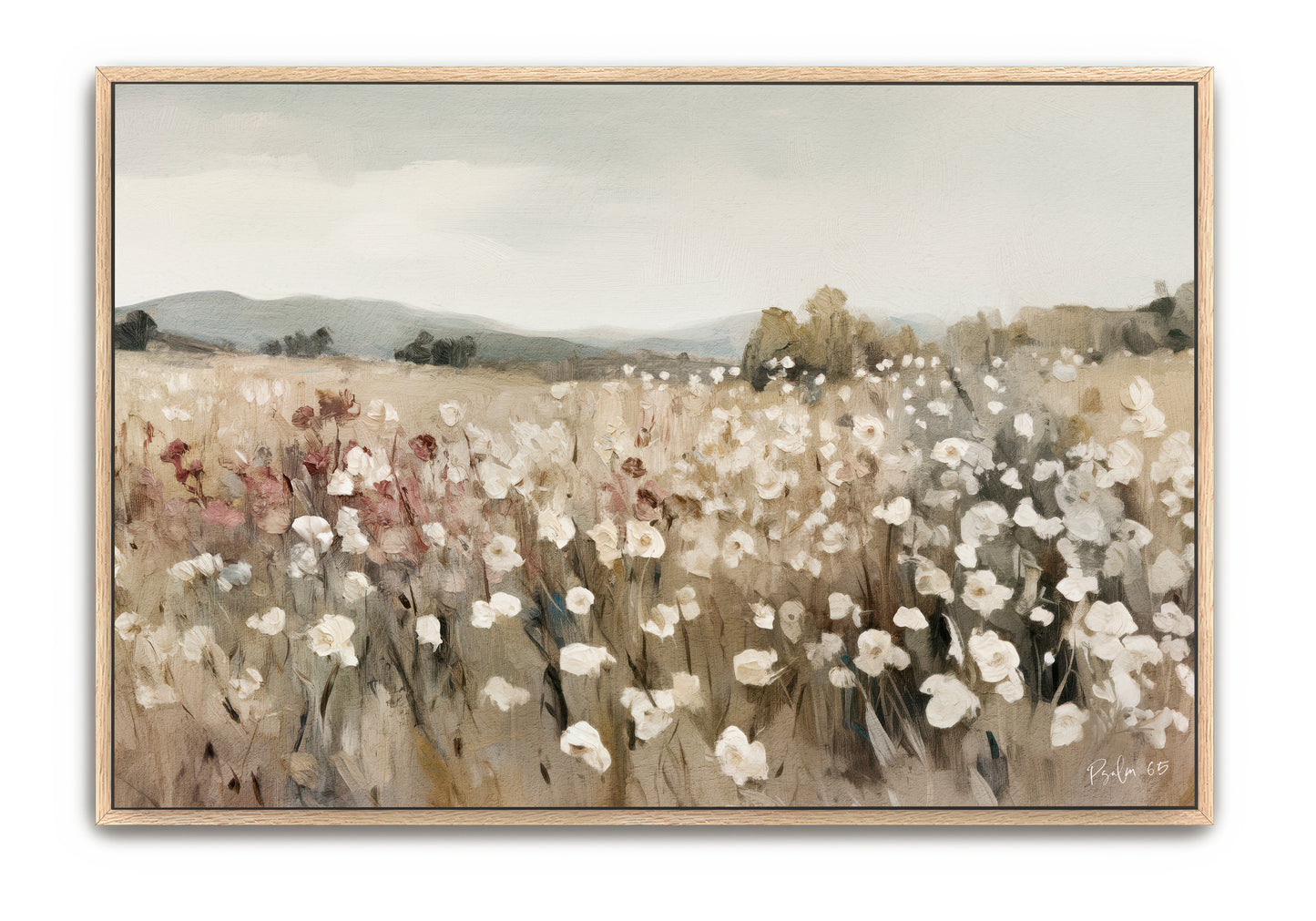a meadow's praise - canvas