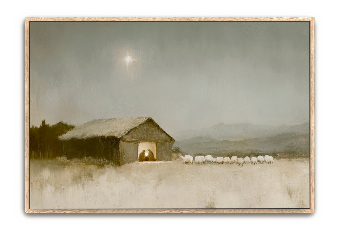holy night - canvas