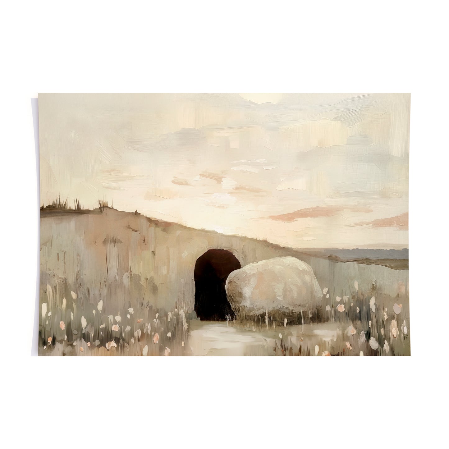 he is risen - print