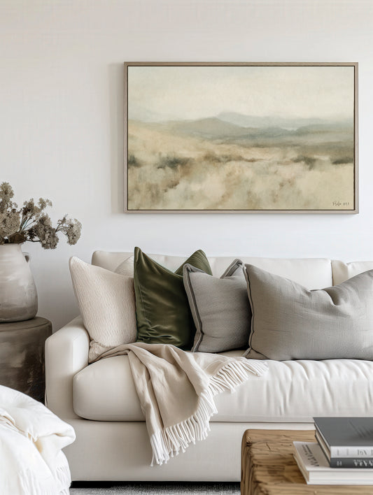 Lift Up Your Eyes To The Hills - Canvas