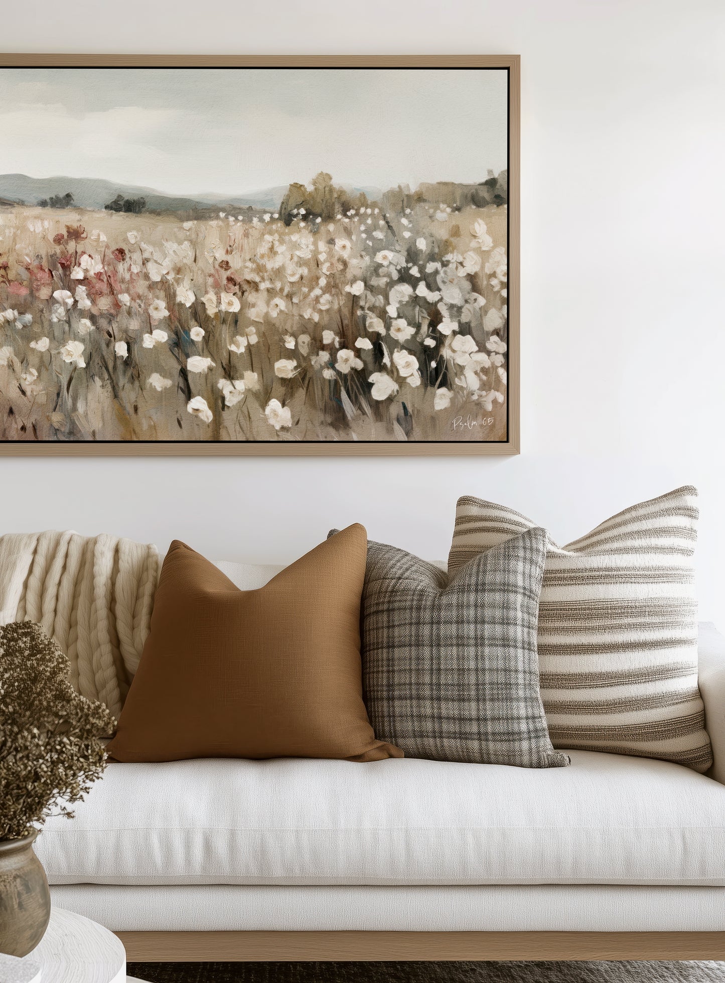 a meadow's praise - canvas