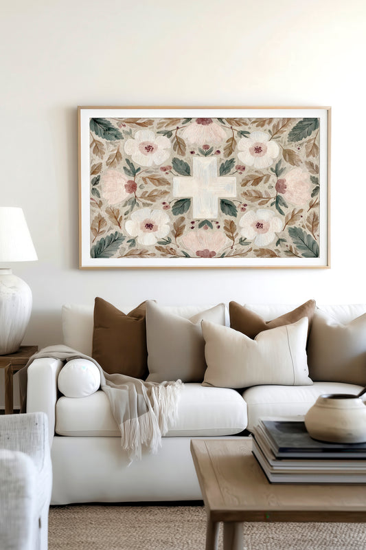 A Christ Centered Home - Garden (print)