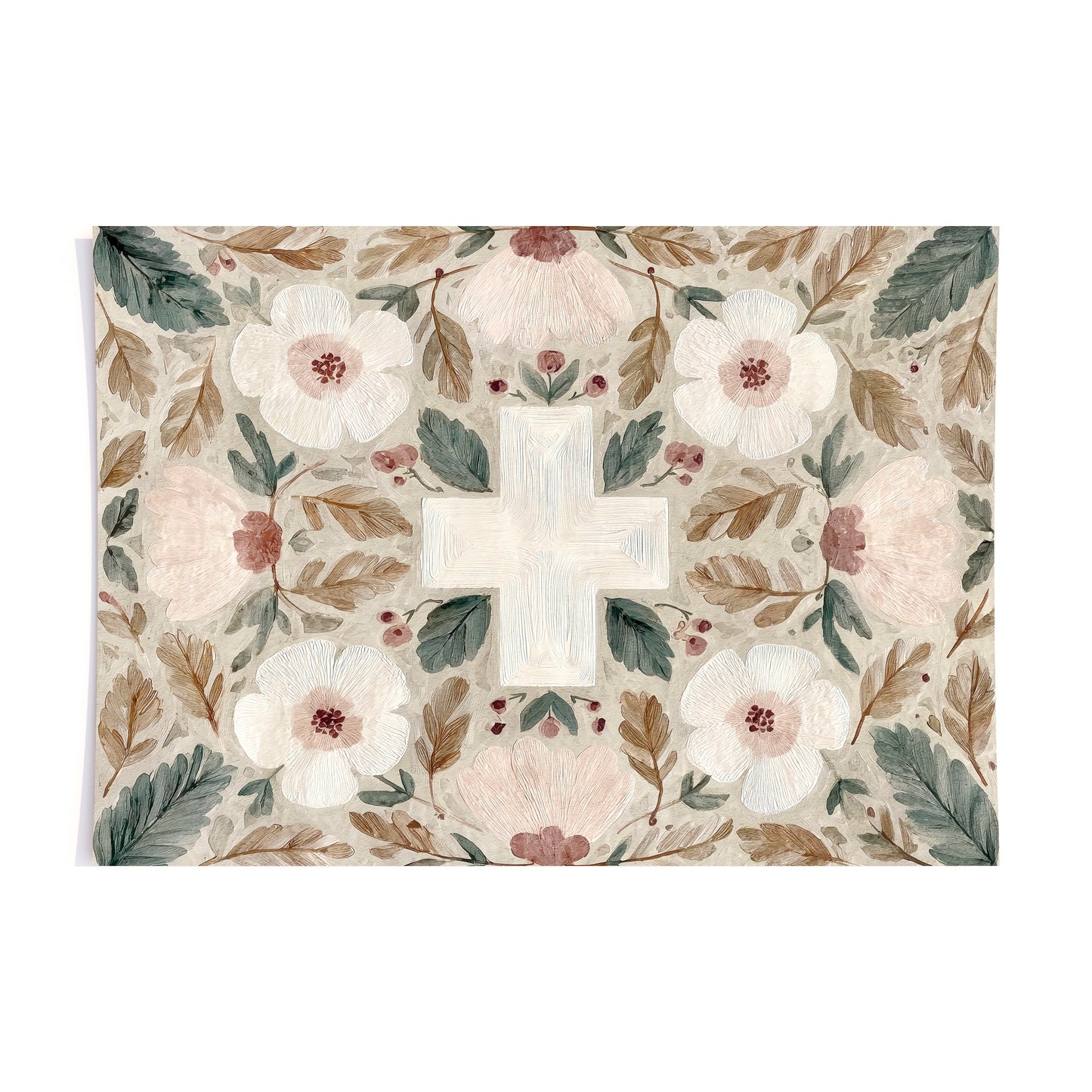 a christ centered home - garden (print)