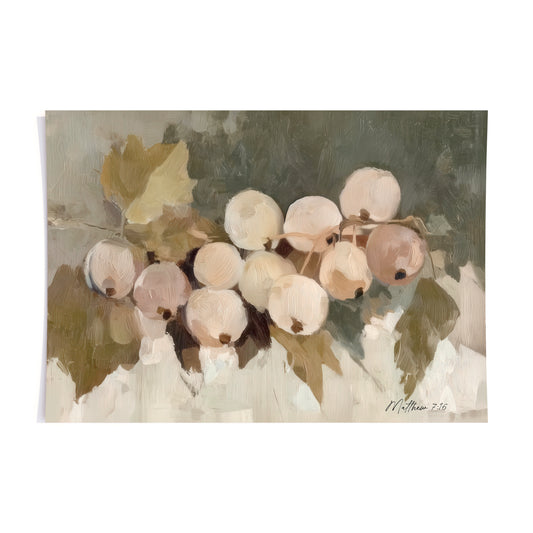 Fruit of the Spirit - Grapes - print