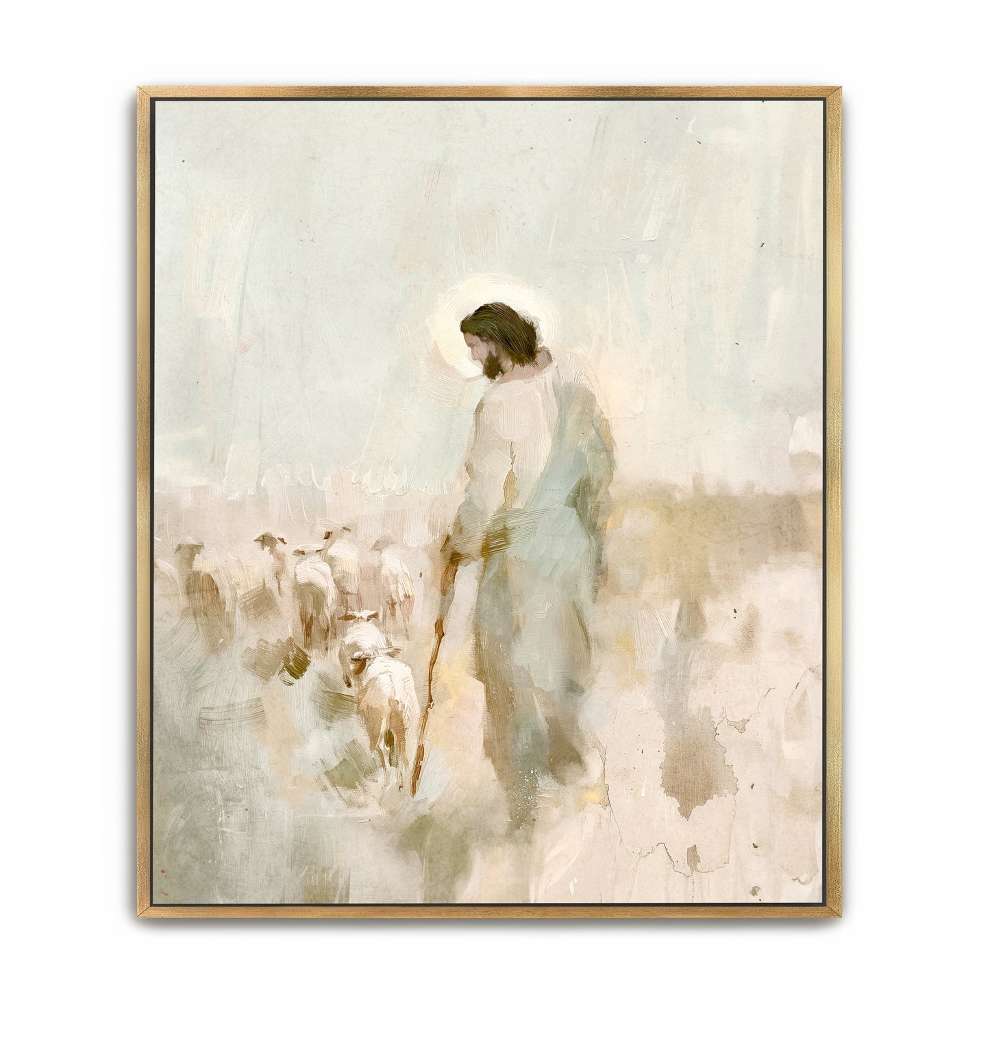 good shepherd - canvas