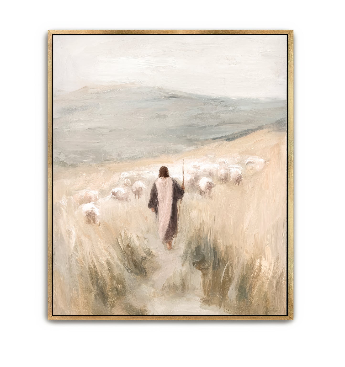 safe in his care - canvas