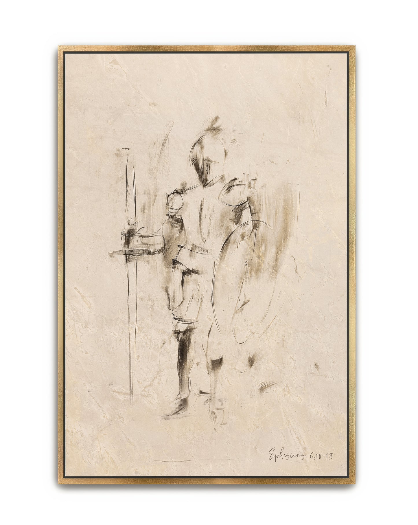 armor of god - canvas