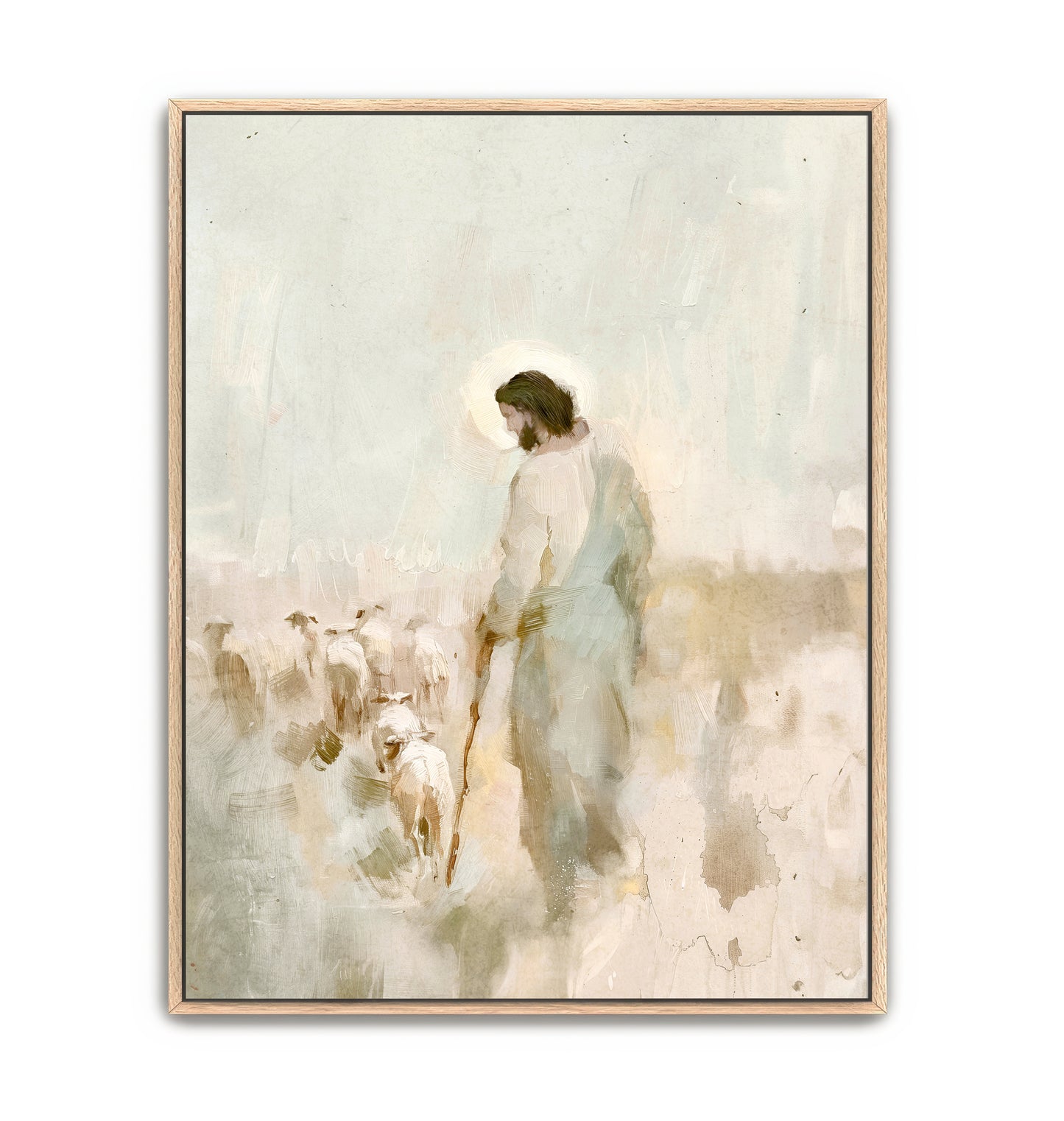 good shepherd - canvas