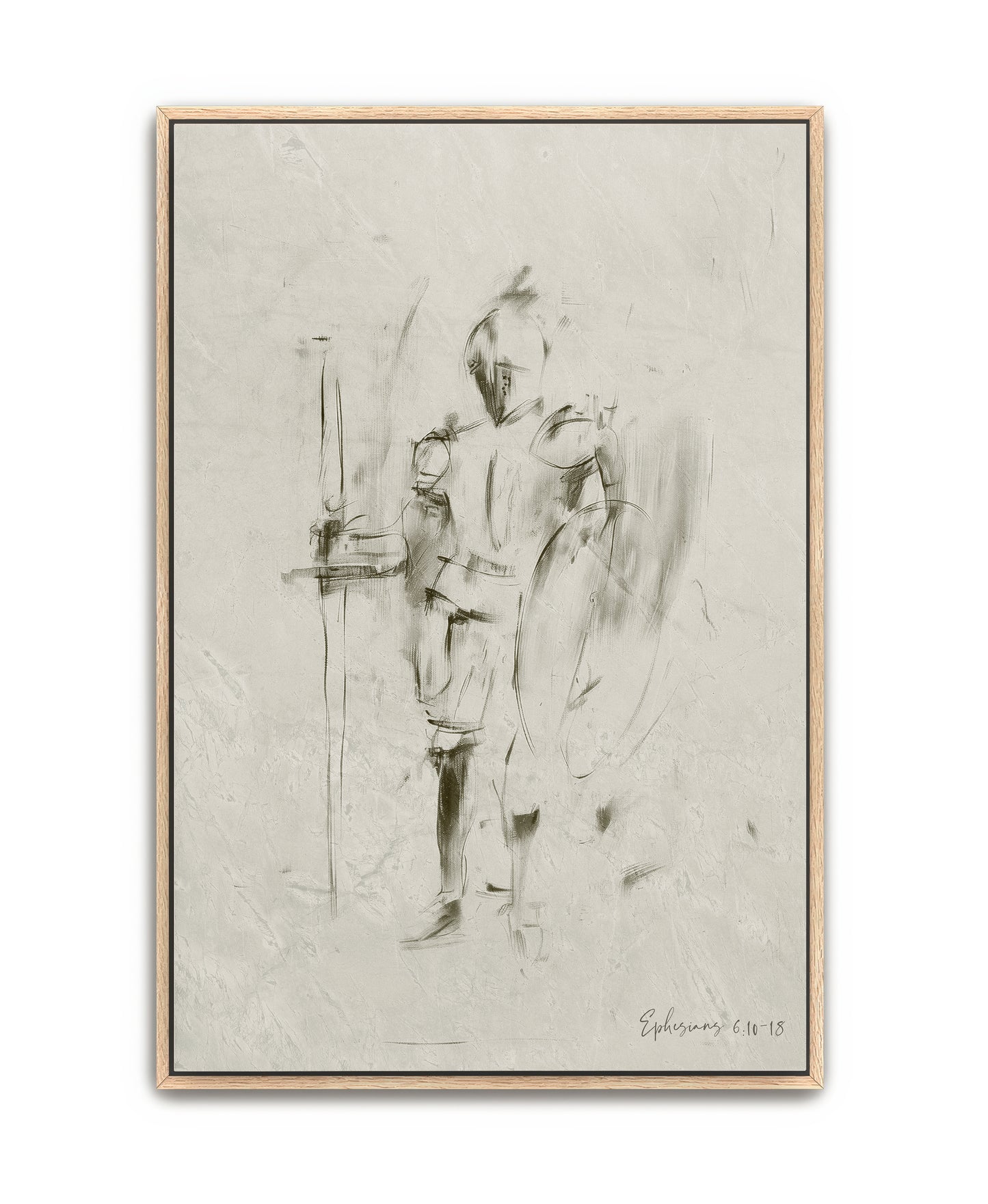 armor of god - canvas