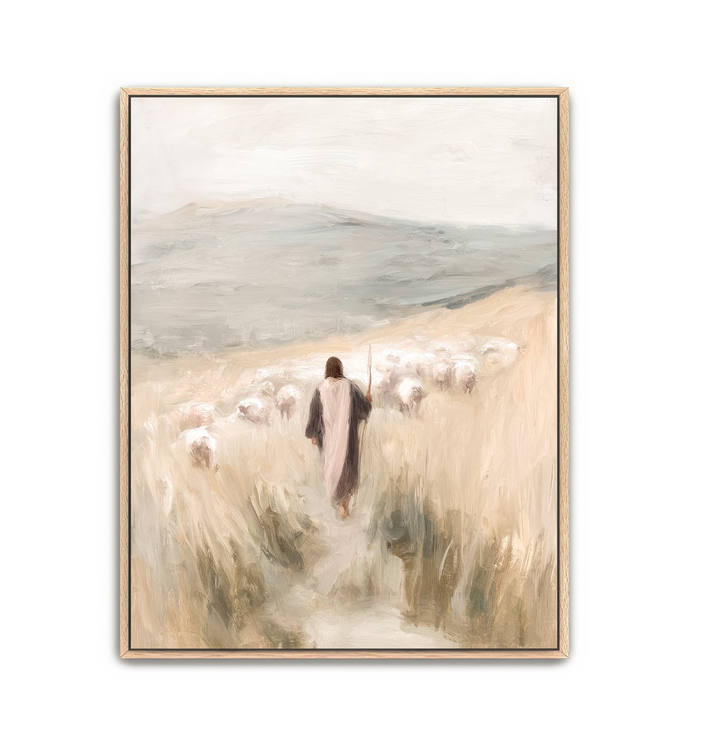 safe in his care - canvas