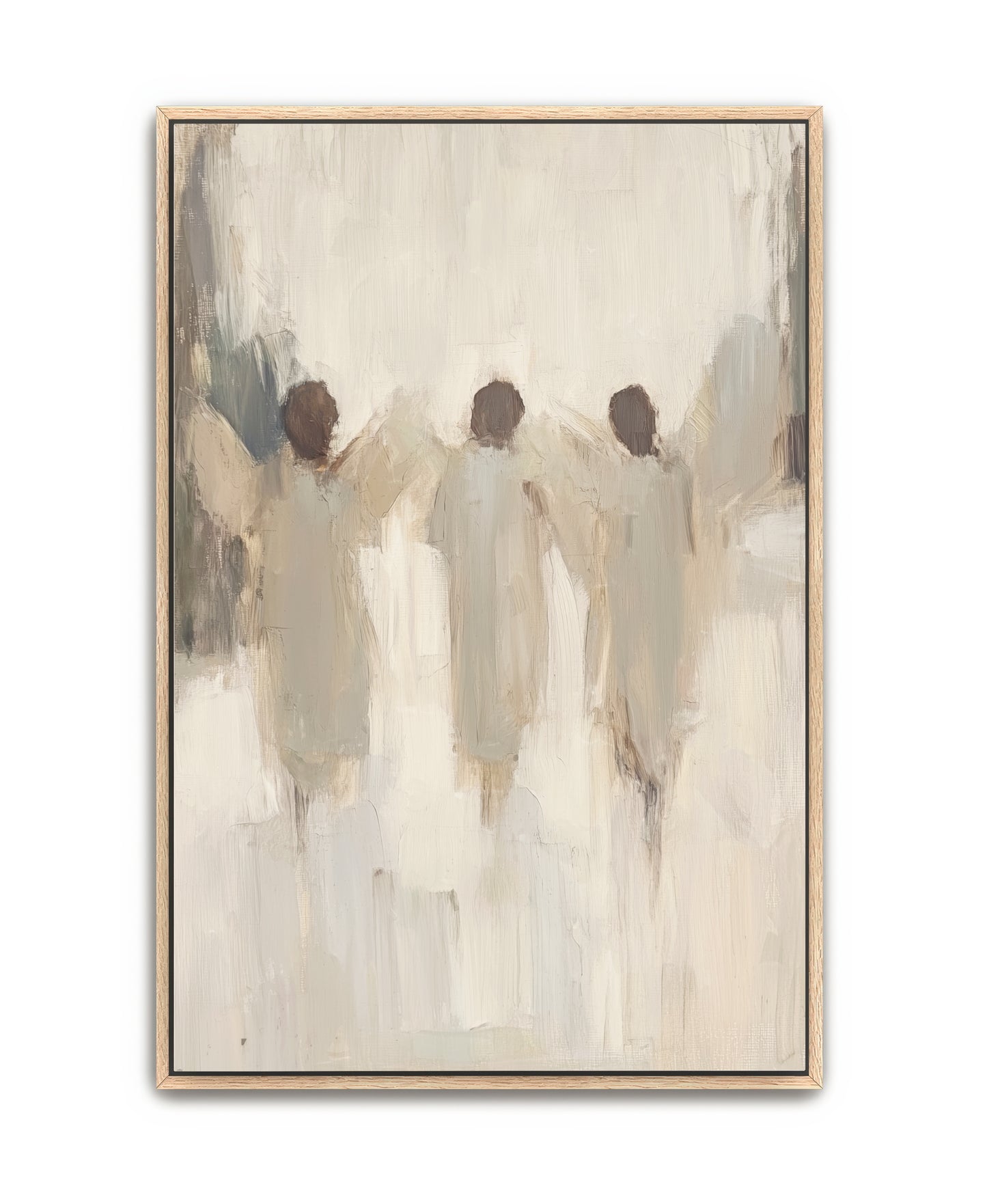 three angels - canvas