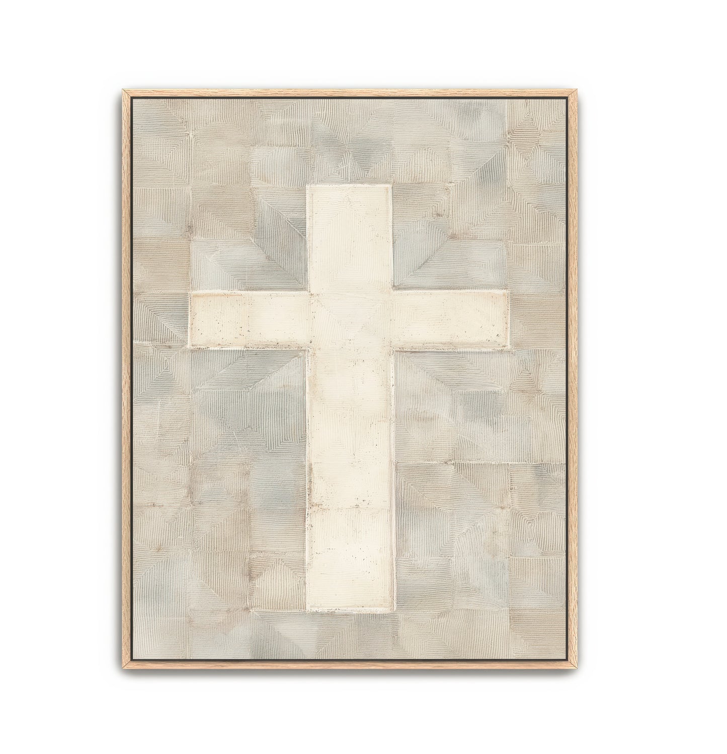 power of the cross- canvas