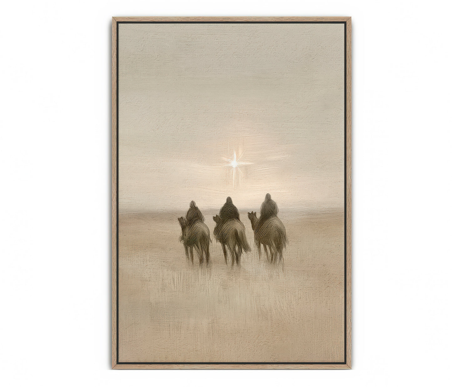 three wisemen- canvas