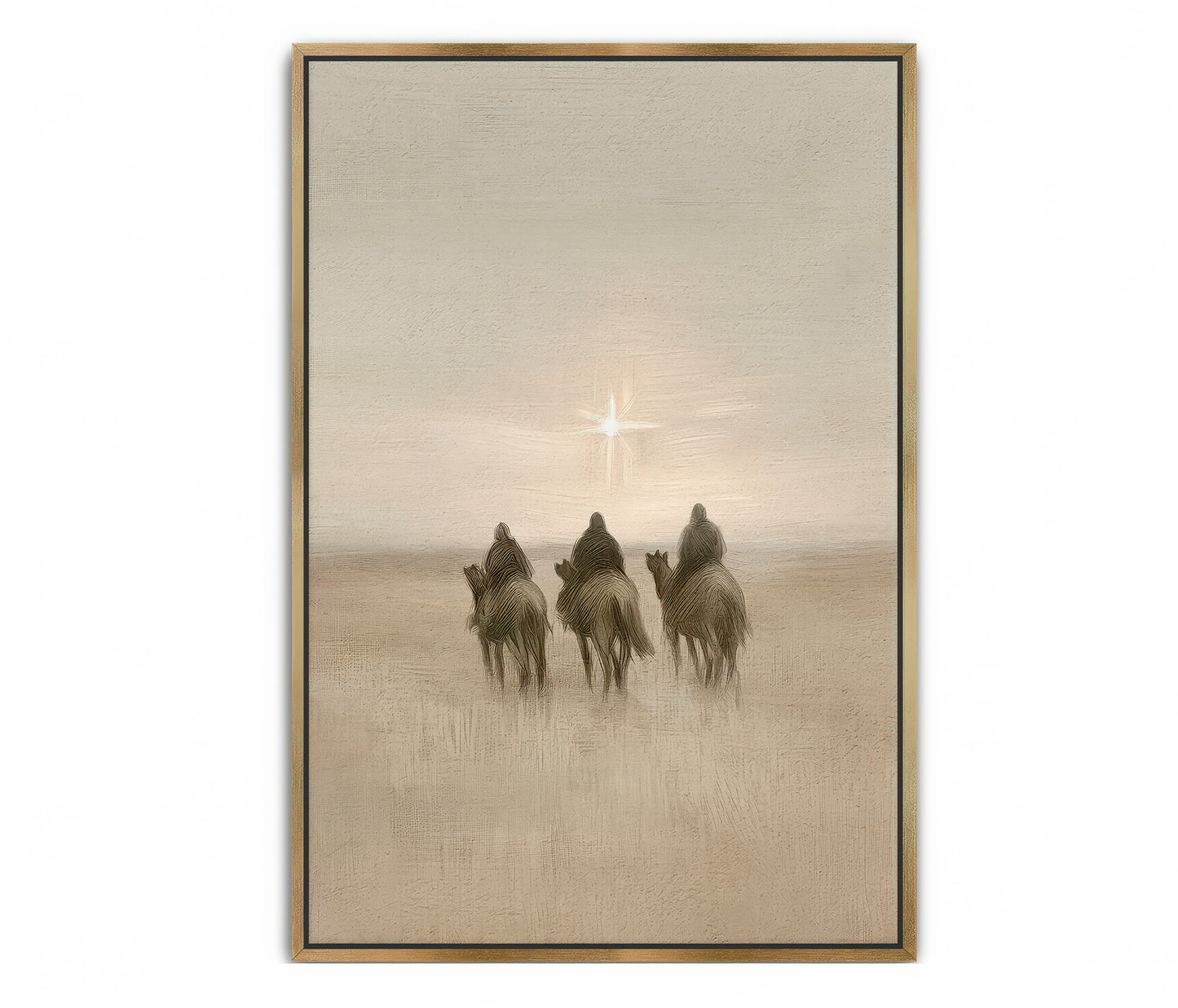 three wisemen- canvas