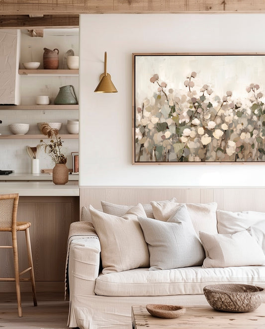 Jubilant Blooms - canvas