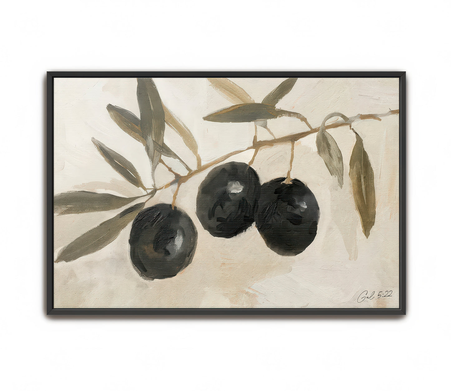 fruit of the spirit - olives- canvas