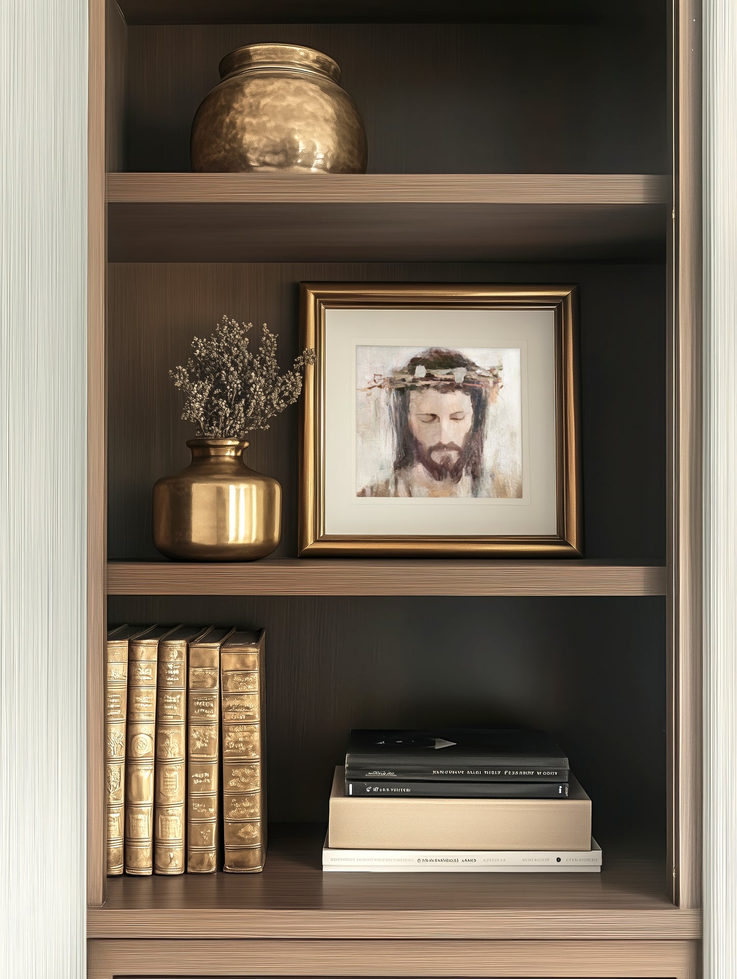 a king's humility - print