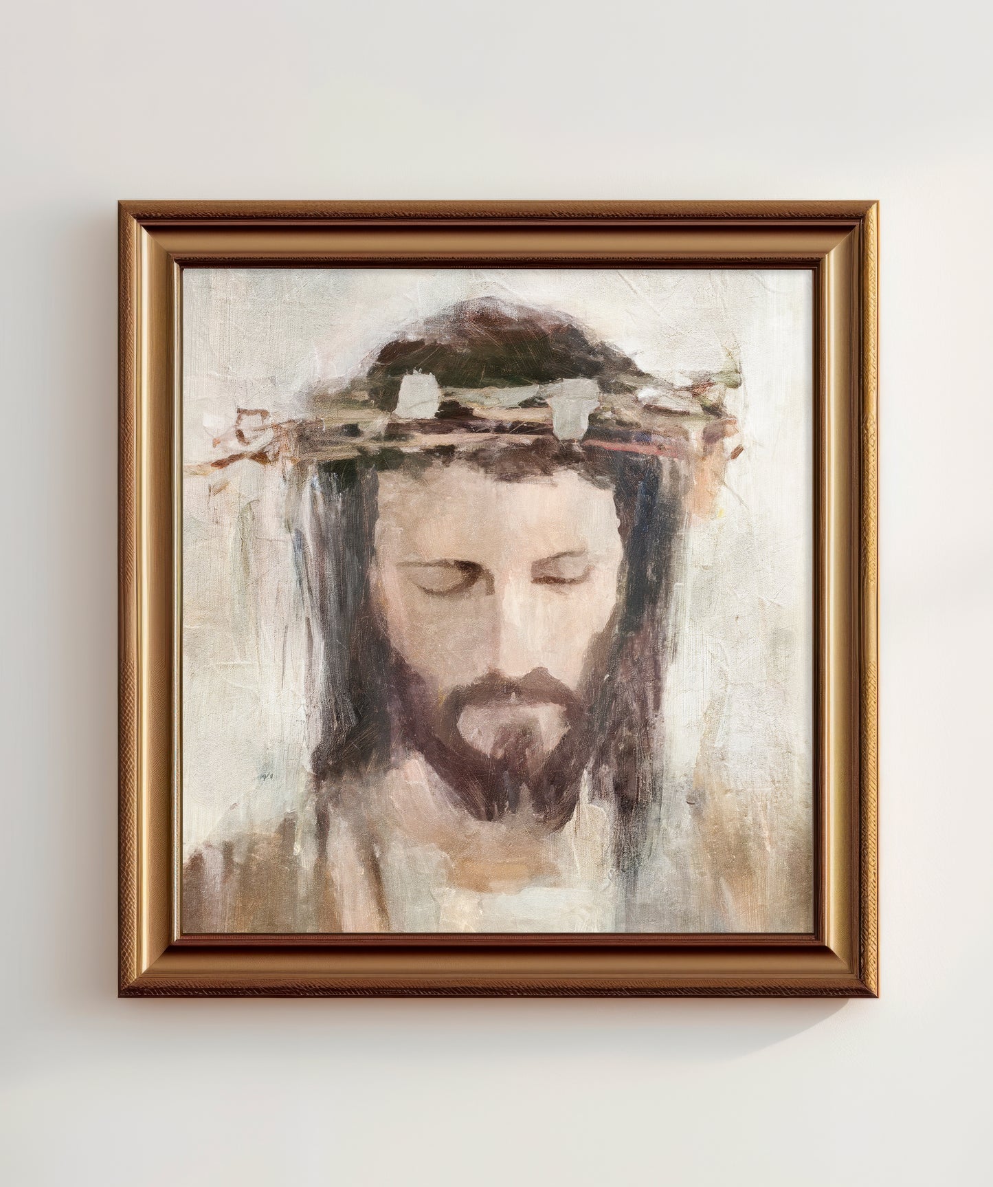 a king's humility - print