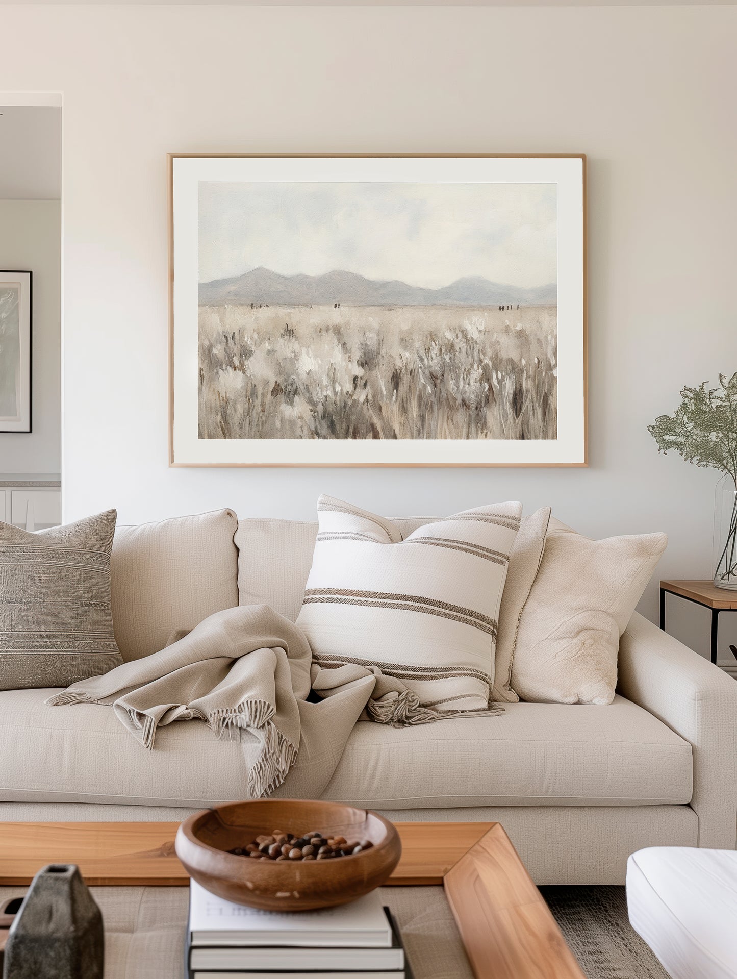 the desert- print