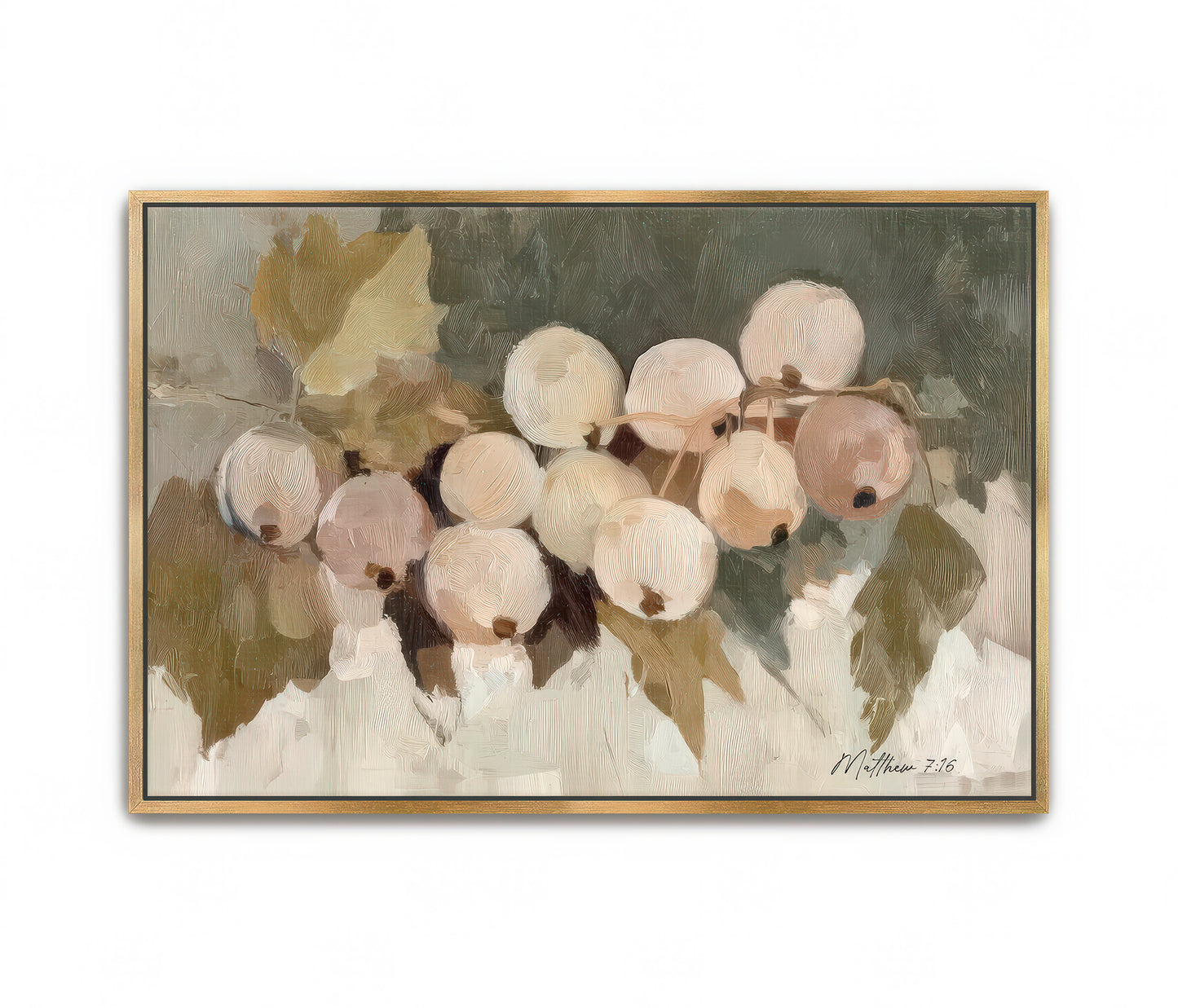 fruit of the spirit - grapes  (canvas)