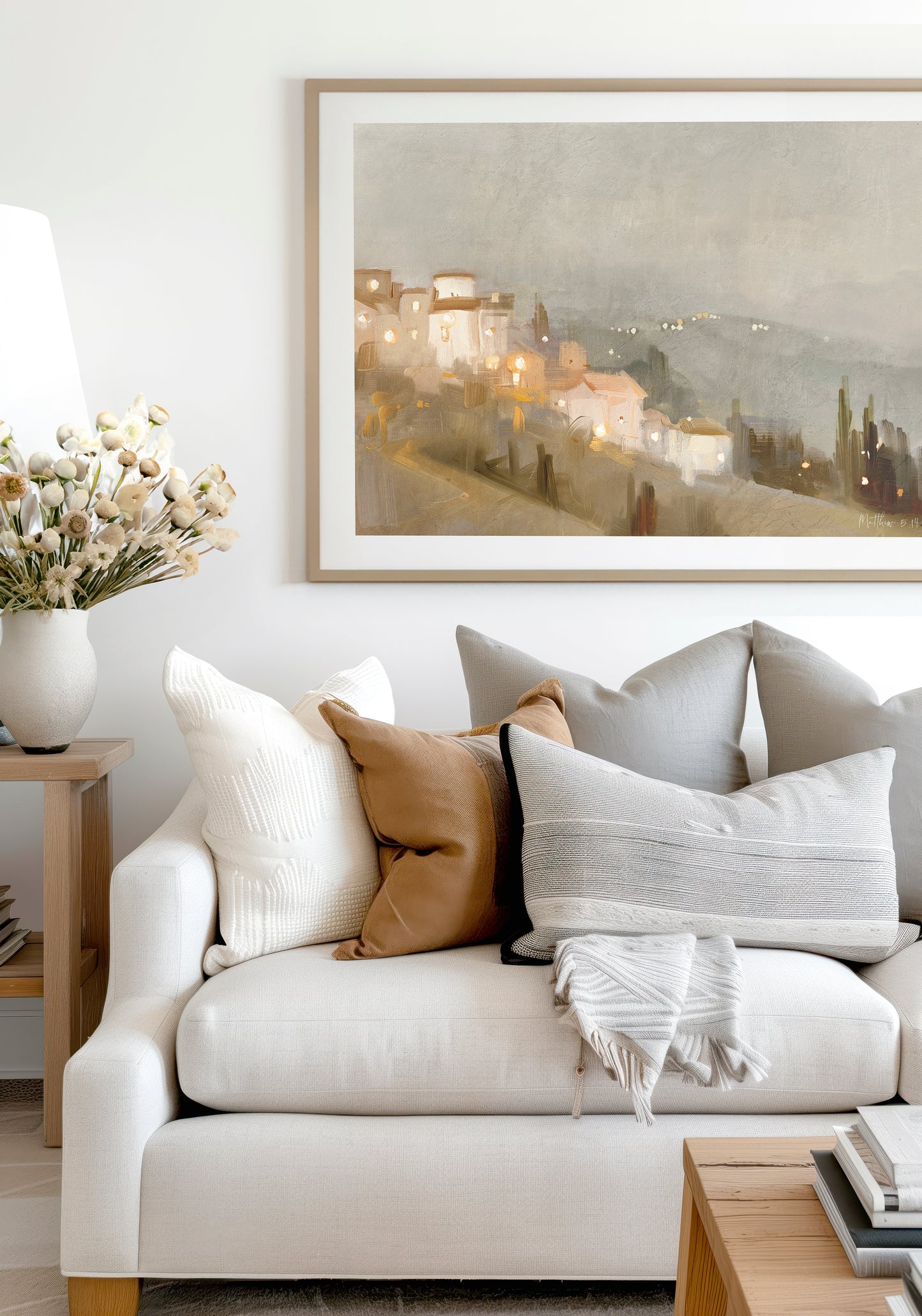 city on a hill- print