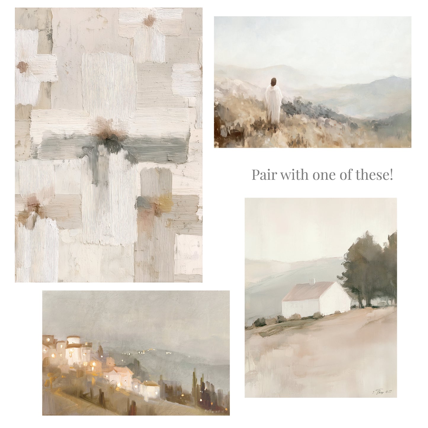 city on a hill- print