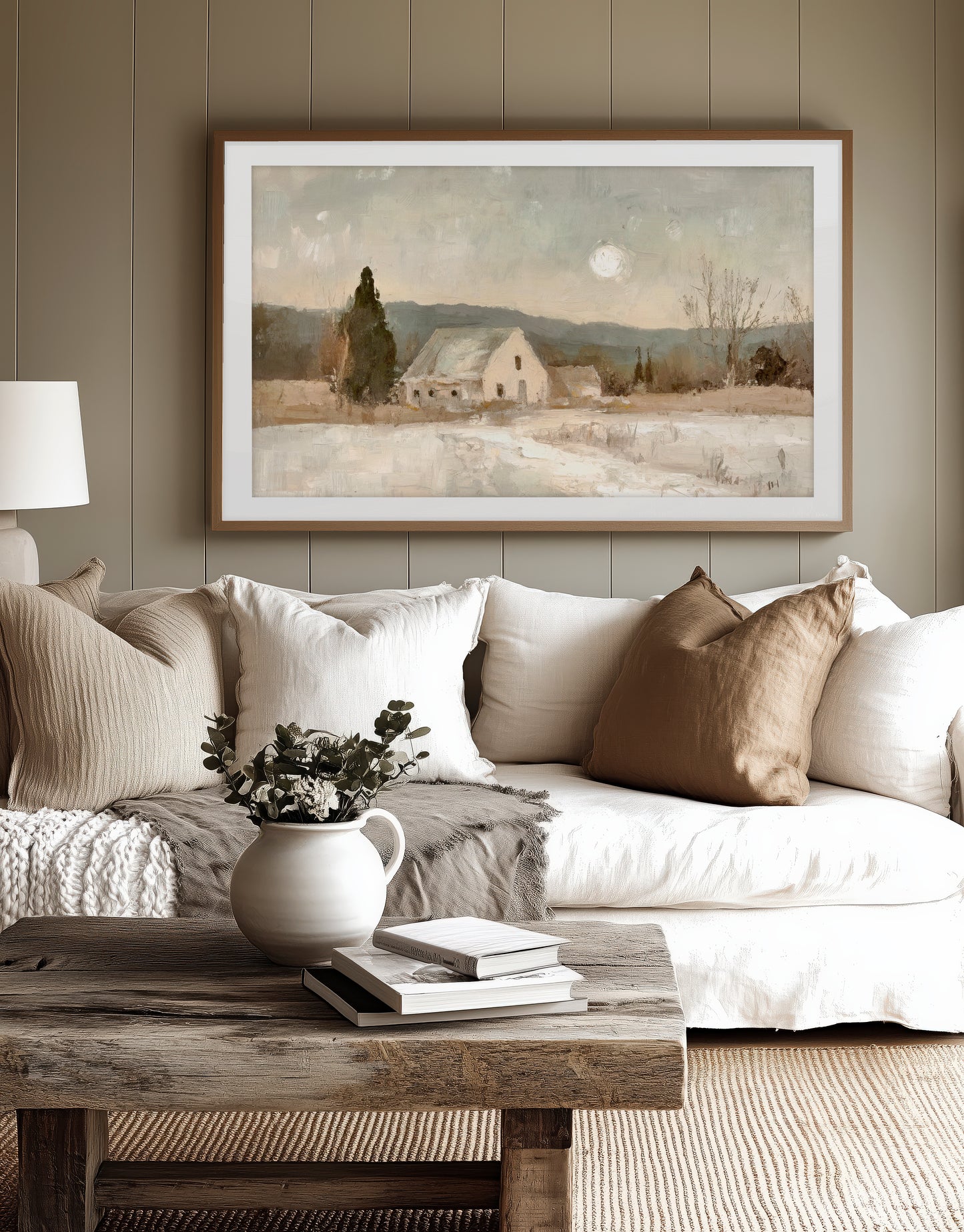 moon to mark the seasons- print
