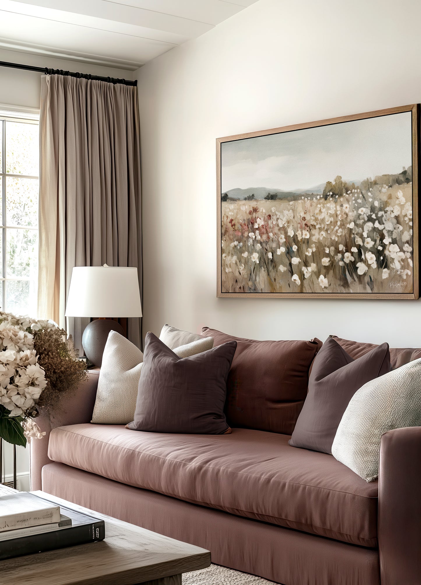 a meadow's praise - canvas