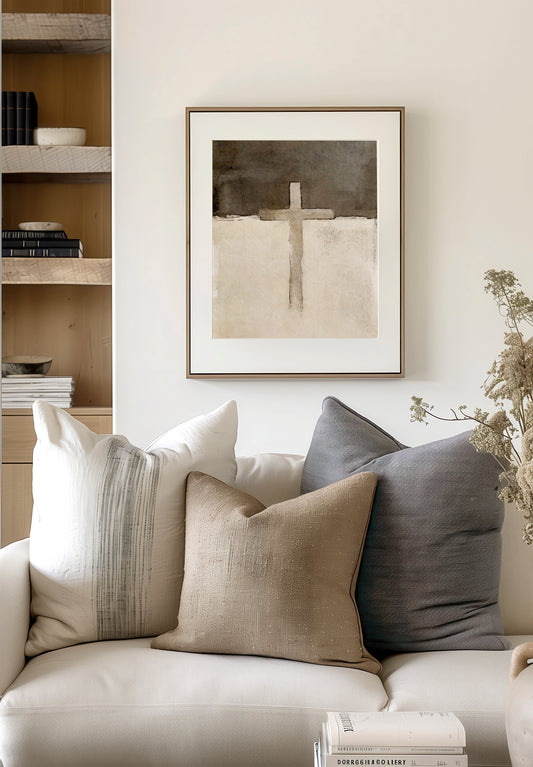 Line Of The Cross - Print
